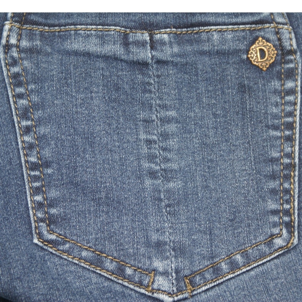 Democracy Ab solution Bootcut Jeans Dark Wash Blue Stretch Denim Womens Size 10 - Picture 10 of 15